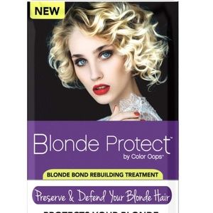 Blonde Protect by Color Oops Bond Rebuilding Treatment Kit Brand Set Of 3
